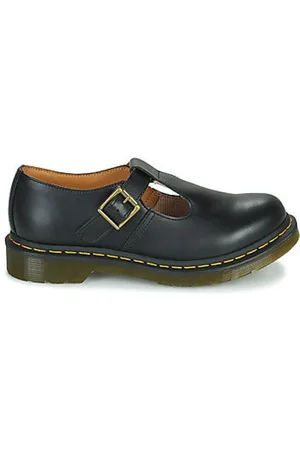 Dr. Martens Schoenen, Dames, Zwart, 36 EU, Leer, Polley Loafers