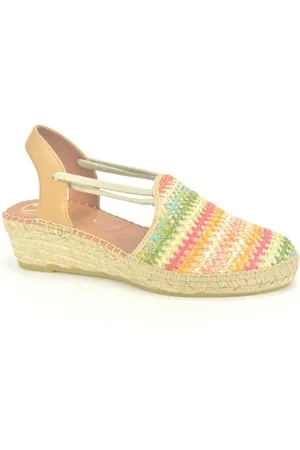 Viguera Schoenen, Dames, Veelkleurig, 40 EU, Jute, Jute Spiez Tapijt