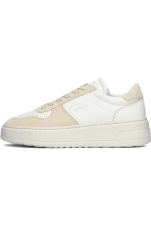 &Copenhagen Schoenen, Dames, Wit, 38 EU, Suède, Beige Suède Low Top Sneakers
