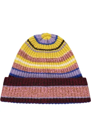 Kenzo Accessoires, unisex, Veelkleurig, ONE Size, Wol, Gebreide Wollen Muts