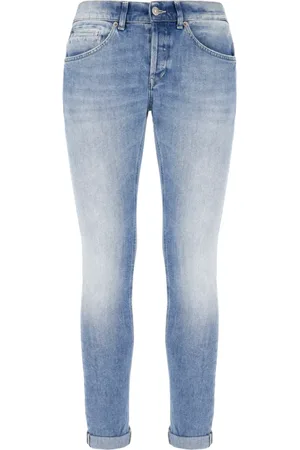 Dondup Jeans, Heren, Blauw, W29, Katoen, Stijlvolle Broek