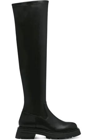Tamaris Schoenen, Dames, Zwart, 39 EU, Zwarte zwarte enkellaarsjes