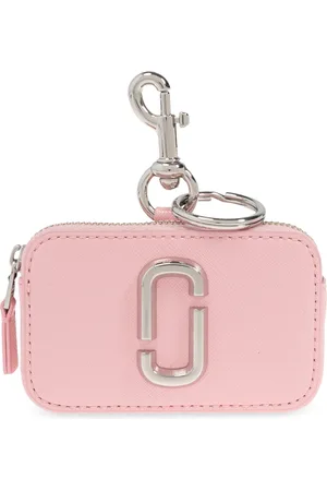 Marc Jacobs Accessoires, Dames, Roze, ONE Size, Leer, The Nano Leather Snapshot Charm