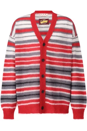 Marni Truien, Heren, Veelkleurig, L, Gestreept Mohair Vest