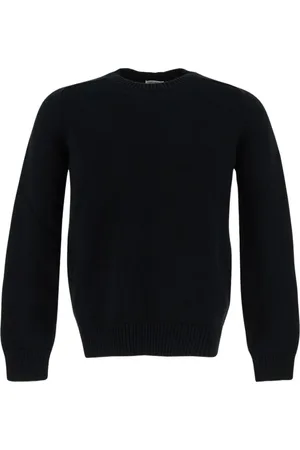 Saint Laurent Truien, Heren, Zwart, L, Mannen Gebreide Kleding Collectie