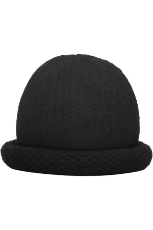 Kenzo Accessoires, Heren, Zwart, ONE Size, Wol, Wollen Beanie Muts