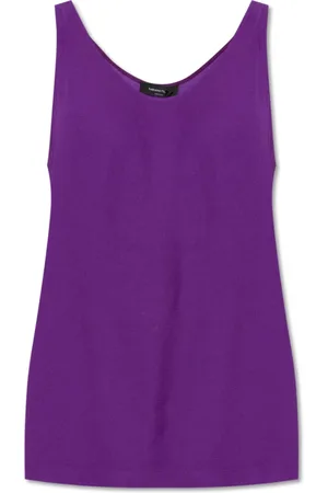 Fabiana Filippi Tops, Dames, Paars, L, Tanktop