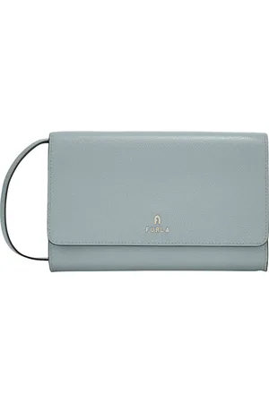 Furla Accessoires, Dames, Blauw, ONE Size, Leer, Camelia Chain Wallet