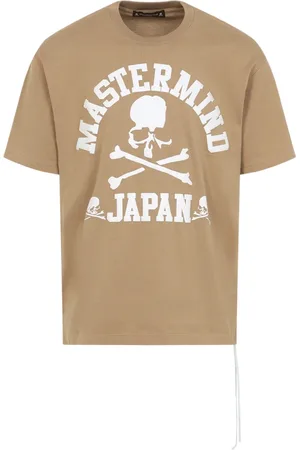 MASTERMIND Tops, Heren, , L, Katoen, Neutrale T-shirt voor informele gelegenheden
