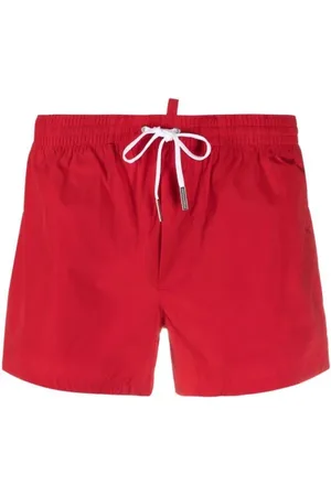 Dsquared2 Badkleding, Heren, Rood, M, Stijlvolle Zwembroek Boxershorts