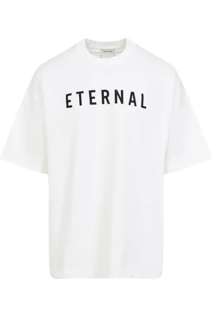 FEAR OF GOD Tops, Heren, Wit, S, Katoen, Wit T-shirt met modern silhouet