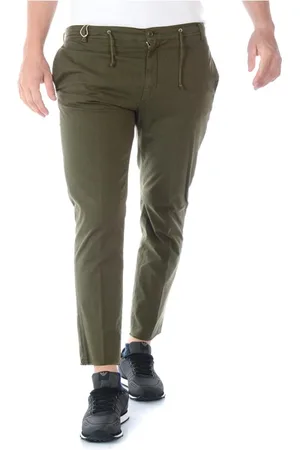 D.A. Daniele Alessandrini Broeken, Heren, Groen, M, Katoen, Jeans