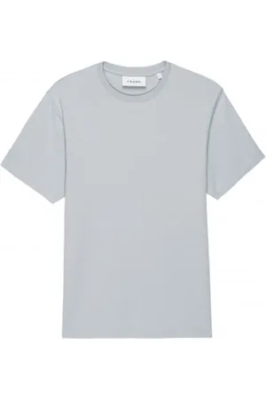 Frame Tops, Heren, Blauw, M, Katoen, Soft Duo Fold T-shirt