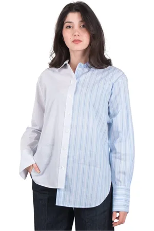 Frame Blouses & Shirts, Dames, Blauw, XS, Shirt