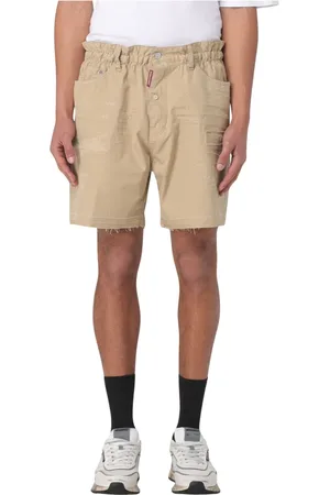 Dsquared2 Korte broeken, Heren, , L, Denim, Ripped Big Brother Denim Shorts