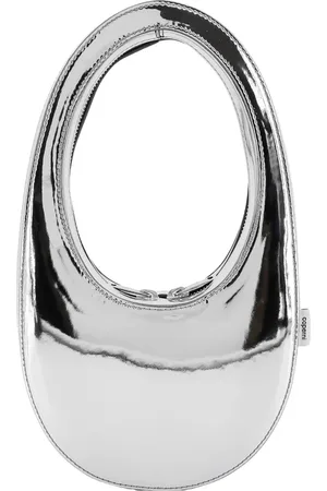 COPERNI Tassen, Dames, Grijs, ONE Size, Leer, Leren Handtas met Ritssluiting