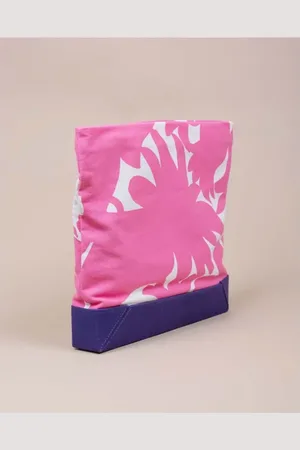 Marni Tassen, Dames, Roze, ONE Size, Grote Rechthoekige Clutch