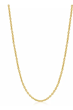 Nialaya Accessoires, Heren, Geel, M, Gouden Kabelketting
