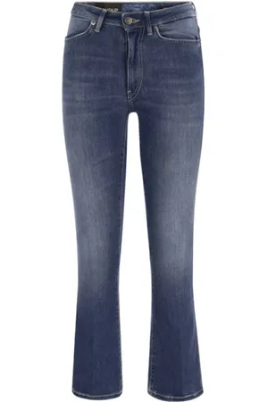 Dondup Jeans, Dames, Blauw, W26, Katoen, Mandy Jeans Super Skinny Bootcut