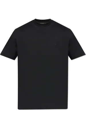 Emporio Armani Tops, Heren, Blauw, 2Xl, Katoen, Travel Essentials Jersey T-Shirt