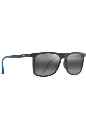 Maui Jim Accessoires, Heren, Zwart, ONE Size, Rechthoekige Zwarte Brillen op Sterkte