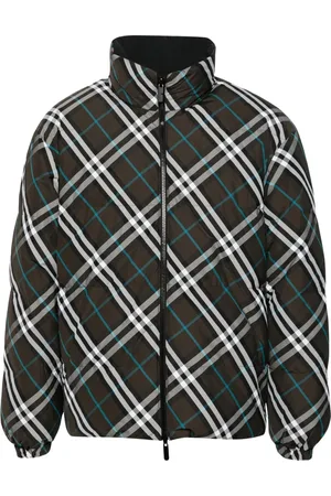Burberry Jassen, Heren, Veelkleurig, XL, C1213 Snug IP Check MW TRI Light Jas