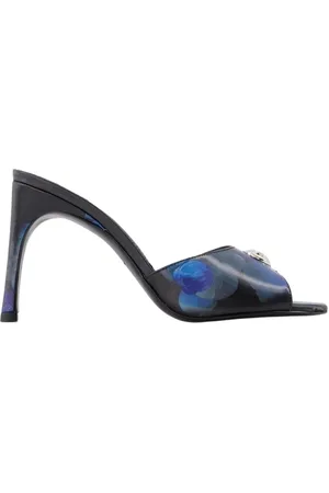 COPERNI Schoenen, Dames, Zwart, 37 EU, Holografische Logo Muiltjes