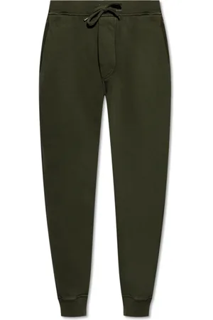 Dsquared2 Broeken, Heren, Groen, L, Katoen, Groene Joggingbroek
