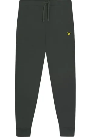 Lyle & Scott Broeken, Heren, Grijs, XL, Katoen, Regular Fit Trainingsbroek