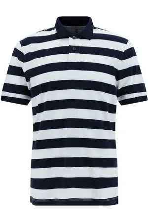 Brunello Cucinelli Tops, Heren, Blauw, M, Katoen, Klassiek Polo T-shirt