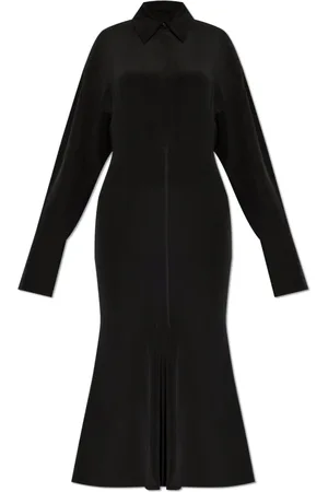 Sportmax Kleedjes, Dames, Zwart, S, Oltre Jurk