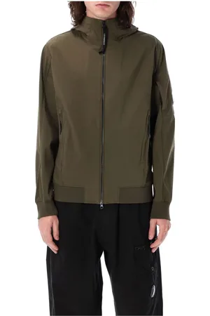 C.P. Company Jassen, Heren, Groen, XL, Polyester, Pro-Tek Hooded Jacket