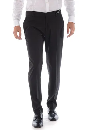D.A. Daniele Alessandrini Broeken, Heren, Zwart, M, Polyester, Jeans