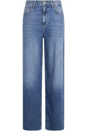 Liu Jo Jeans, Dames, Blauw, W29, Denim, Wide Leg Denim Broek