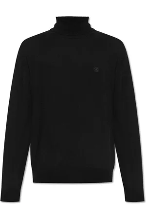 Etro Truien, Heren, Zwart, L, Wol, Turtleneck Trui