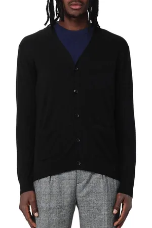 Liu Jo Truien, Heren, Zwart, L, Zwart Gebreid Vest