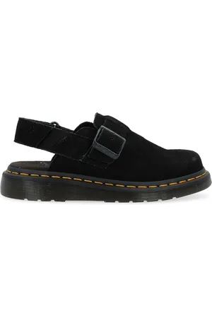 Dr. Martens Schoenen, Heren, Zwart, 40 EU, Suède, Jorge II Suede Muiltjes