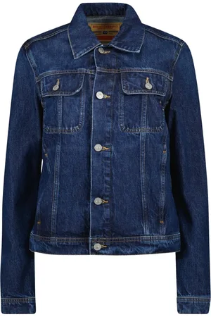 Diesel Jassen, Dames, Blauw, S, Denim, Denim Jacket De-Bonny