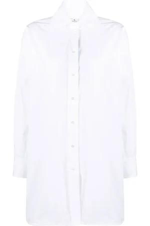 Etro Blouses & Shirts, Dames, Wit, S, Katoen, Camicia 990 Shirt