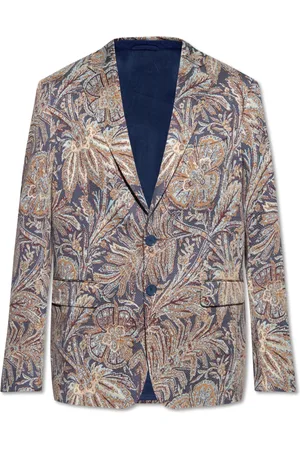 Etro Jassen, Heren, Veelkleurig, M, Blazer met patroon