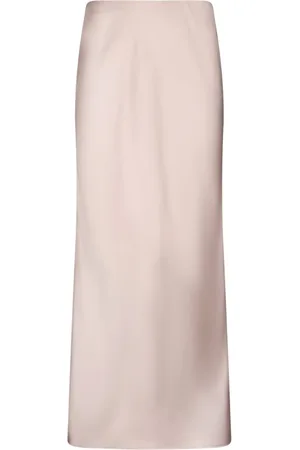 Liu Jo Rokken, Dames, Roze, L, Satijn, Roze satijnen rok