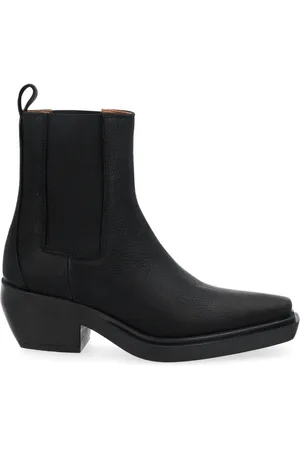 &Copenhagen Schoenen, Dames, Zwart, 38 EU, Leer, Chelsea Texan Boot