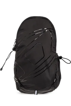 Diesel Tassen, Heren, Zwart, ONE Size, Drape Sling Bag