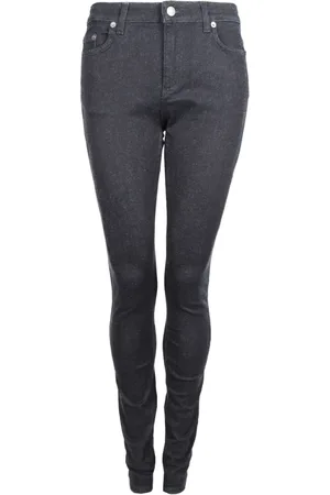GANT Jeans, Dames, Blauw, W28 L34, Denim, Super Slim Rinse Jeans