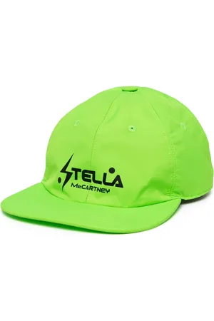 Stella McCartney Accessoires, Dames, Groen, M, Logo Baseball Cap