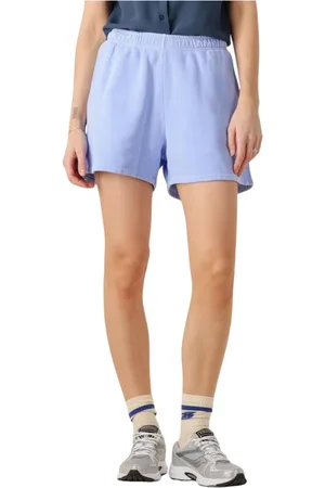 BY-BAR Korte broeken, Dames, Blauw, S, Kid Natural Sweatshort in Lila