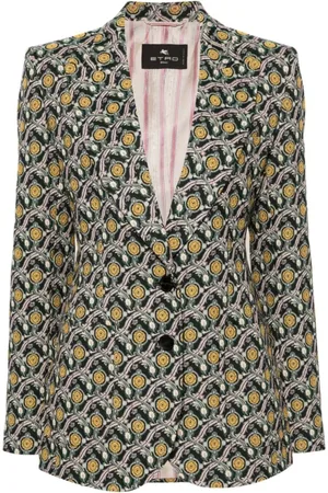 Etro Jassen, Dames, Veelkleurig, L, Katoen, Stijlvol Jasje