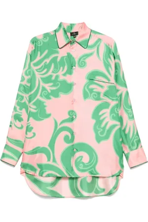 Etro Blouses & Shirts, Dames, Veelkleurig, S, Bloemenhemd