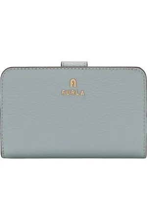 Furla Accessoires, Dames, Blauw, ONE Size, Leer, Wallets & Cardholders