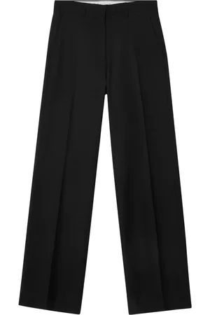 Dagmar Broeken, Dames, Zwart, L, Wol, Elegante Pantalon de Costume